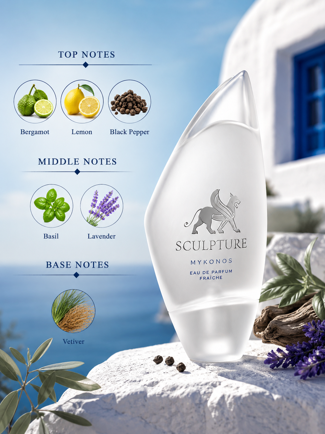 Nikos - Sculpture Mykonos Eau de Parfum Fraîche